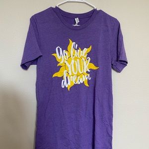 Rapunzel Go Live Your Dream Tee